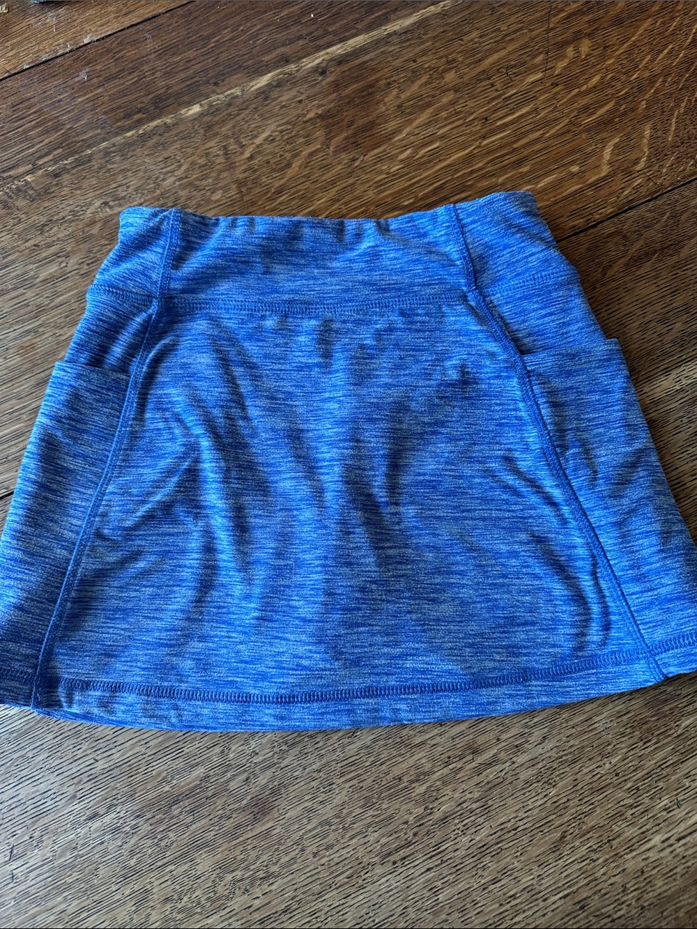 Hanna Andersson Blue Heather Active Skort
